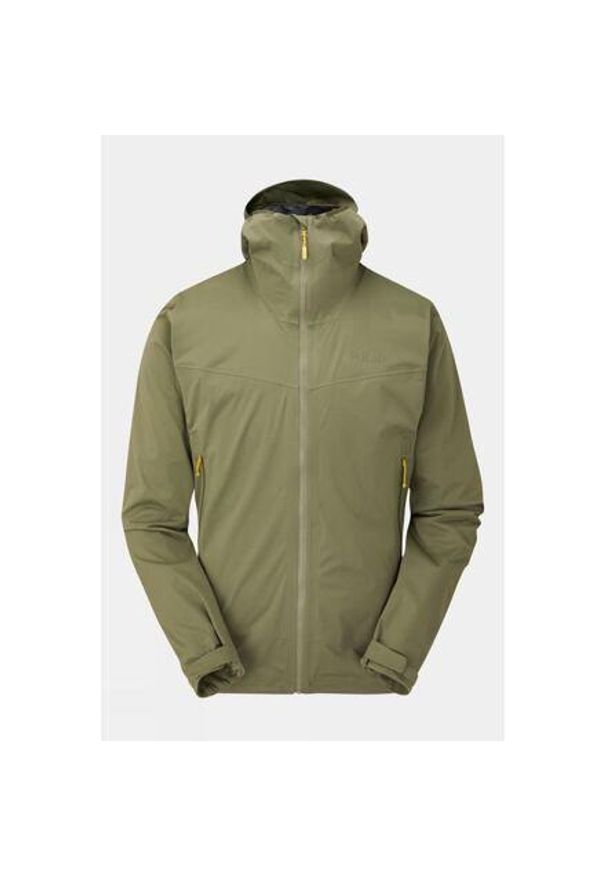 Kurtka przeciwdeszczowa męska Rab Kinetic 2.0. Kolor: zielony