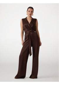 Marciano Guess Kombinezon 5YGD24 7350A Brązowy Regular Fit. Kolor: brązowy. Materiał: syntetyk