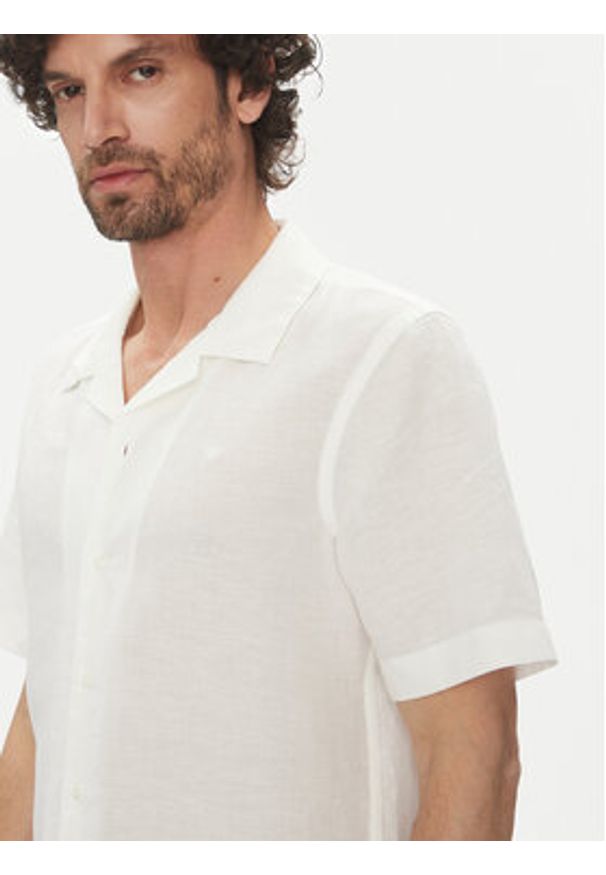 Calvin Klein Koszula K10K114197 Écru Regular Fit. Materiał: bawełna