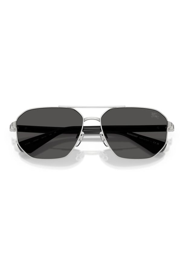 Burberry - Okulary przeciwsłoneczne męskie awiator BURBERRY