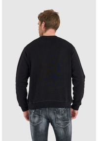 DSQUARED2 Czarna bluza męska z logo phys ed., Rozmiar M. Kolor: czarny #3