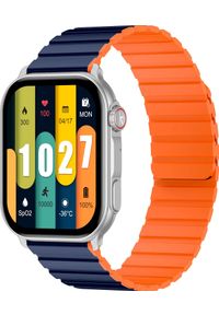 KIESLECT - Smartwatch Kieslect KS Pro Granatowy Srebrny. Rodzaj zegarka: smartwatch. Kolor: niebieski, wielokolorowy, srebrny