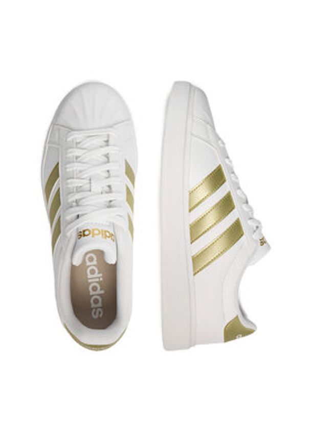 Adidas - adidas Sneakersy CEO-STREETTALK IH4316 Biały. Kolor: biały. Materiał: skóra