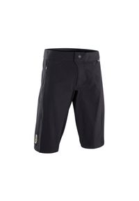 Spodenki rowerowe męskie ION Scrub black. Kolor: czarny. Sport: kolarstwo