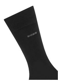 BOSS Zestaw 2 par wysokich skarpet męskich 2P RS Tom 50534901 Czarny. Kolor: czarny. Materiał: bawełna, materiał #3