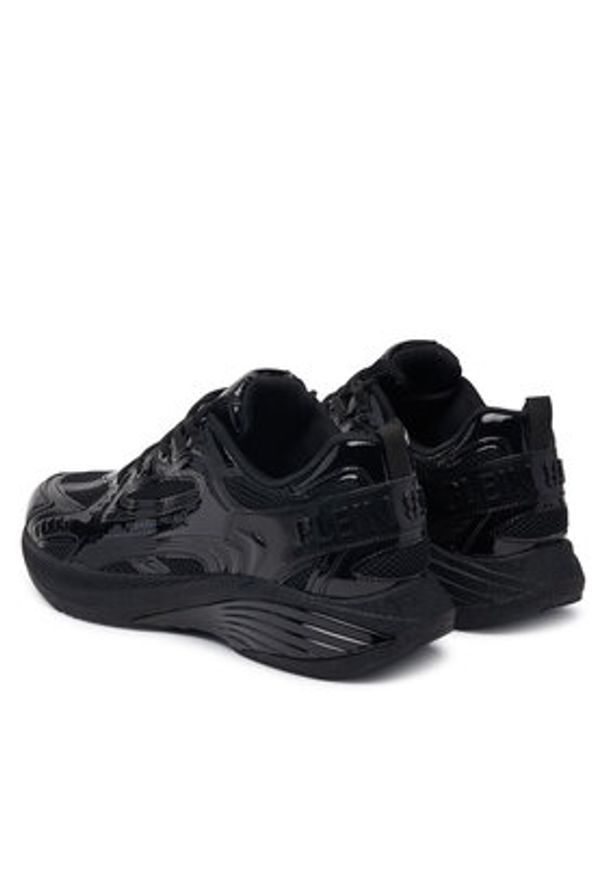 Plein Sport Sneakersy FAES USC0848 STE003N Czarny. Kolor: czarny. Materiał: materiał