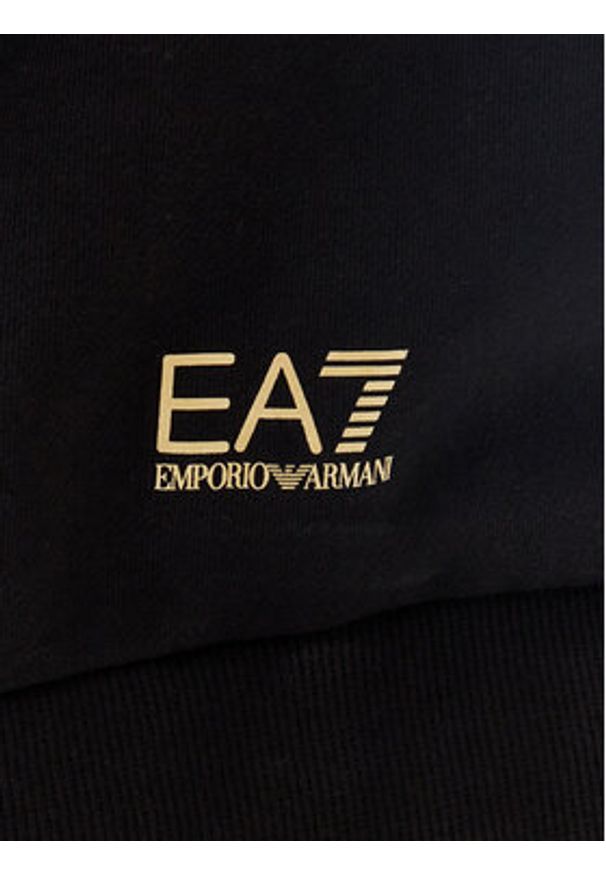 EA7 Emporio Armani Bluza 7W000101 AF12473 MC004 Czarny Loose Fit. Kolor: czarny. Materiał: bawełna