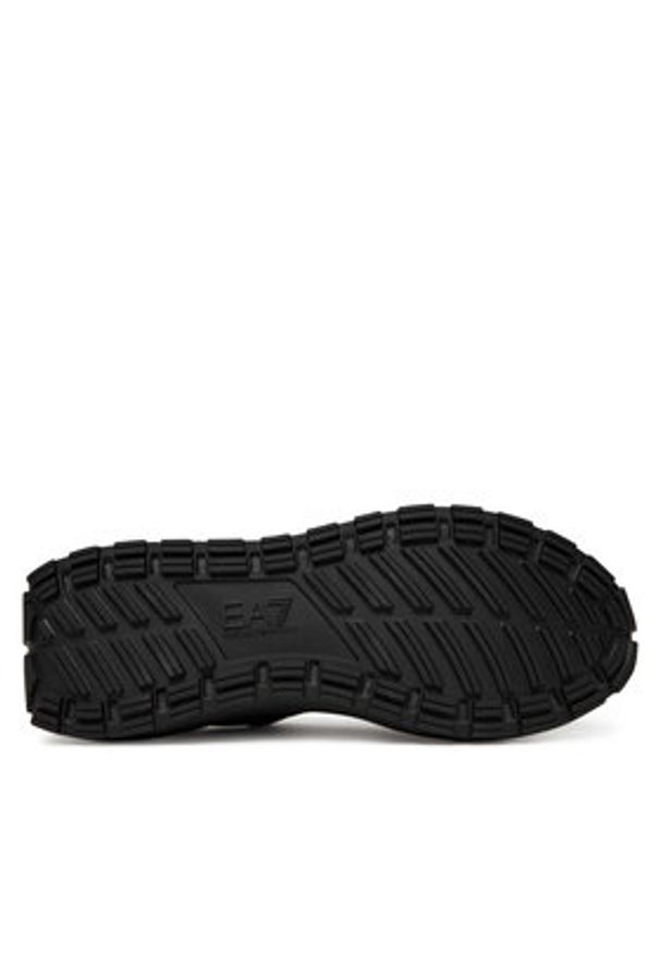 EA7 Emporio Armani Sneakersy X8X186 XK401 D190 Czarny. Kolor: czarny. Materiał: materiał