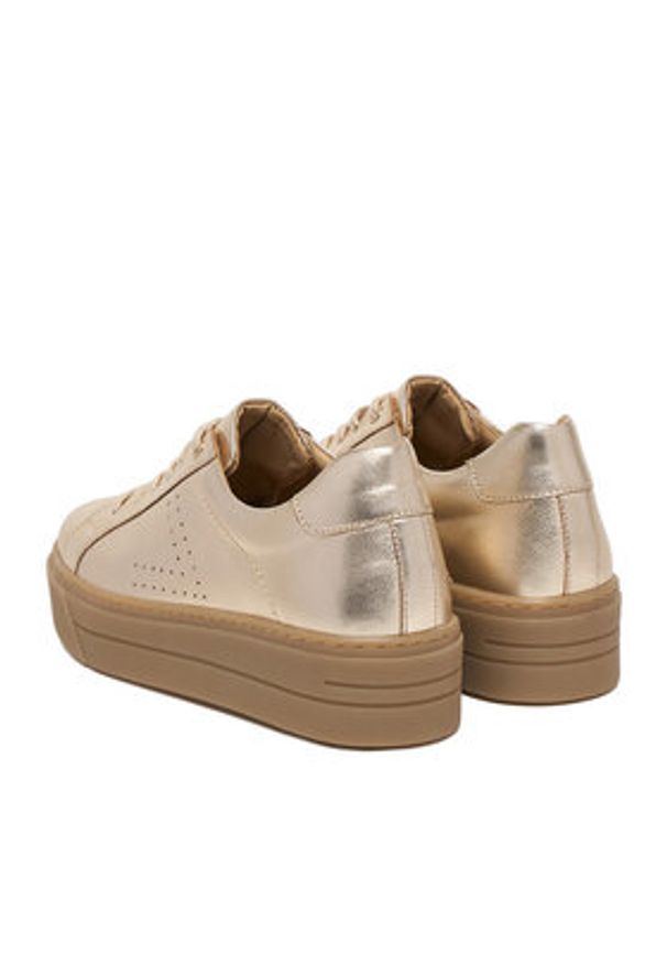 Lasocki Sneakersy CEO-WI23-LUCCIANA-02 Złoty. Kolor: złoty. Materiał: skóra