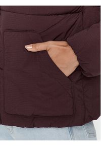 Champion Kurtka przejściowa Hooded Jacket 116921 Brązowy Custom Fit. Kolor: brązowy. Materiał: syntetyk
