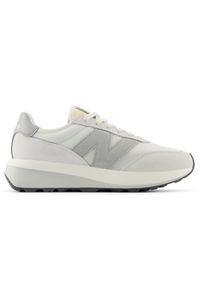 Buty unisex New Balance U370AA – szare. Kolor: szary. Materiał: skóra, zamsz. Szerokość cholewki: normalna. Sezon: lato