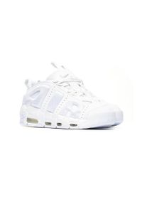 Buty do chodzenia męskie Nike Air More Uptempo Low. Zapięcie: sznurówki. Kolor: biały. Materiał: syntetyk, tkanina, materiał. Szerokość cholewki: normalna. Sport: turystyka piesza