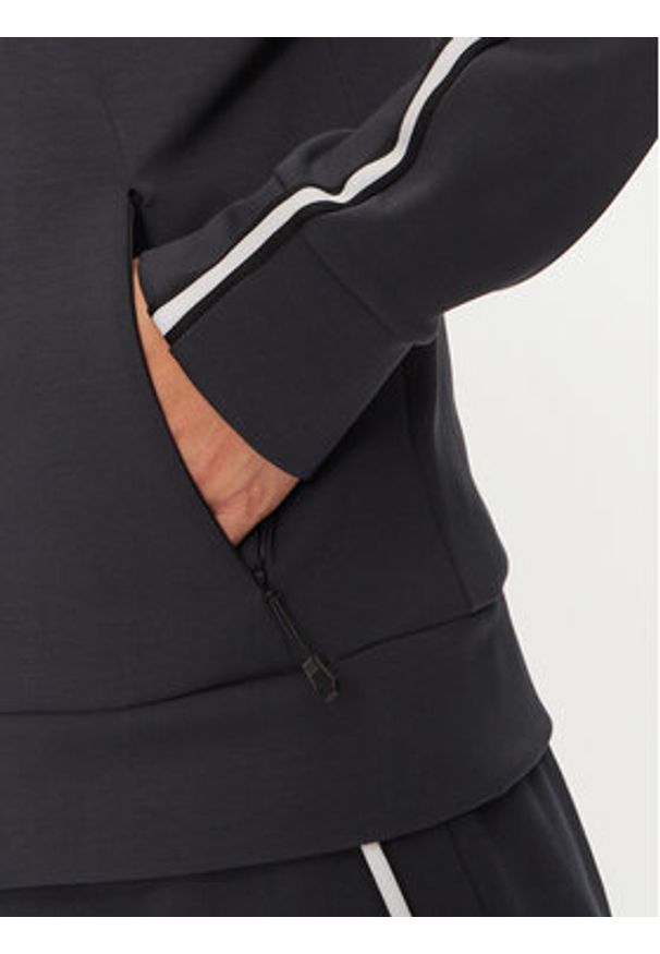 BOSS - Boss Bluza 50523912 Granatowy Regular Fit. Kolor: niebieski. Materiał: bawełna, syntetyk