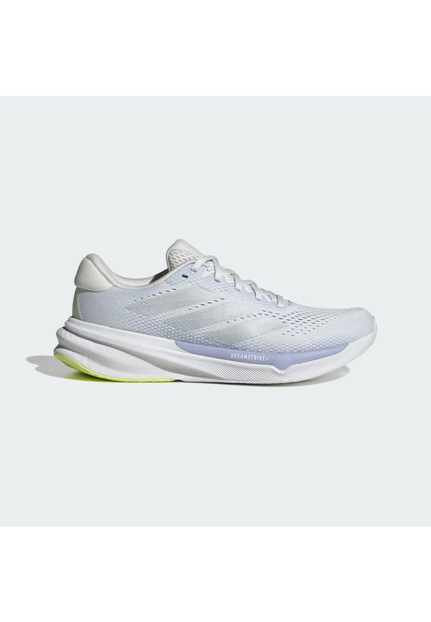 Adidas - Buty Supernova Stride 2.0 Running. Kolor: szary, biały, wielokolorowy, fioletowy. Materiał: syntetyk, tkanina. Sport: bieganie