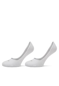 Calvin Klein Zestaw 2 par stopek damskich 701218767 Biały. Kolor: biały. Materiał: materiał