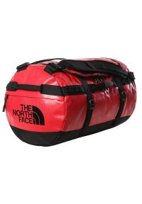 Torba The North Face Base Camp Duffel S 0A52STKZ31 - czerwona. Kolor: czerwony. Materiał: nylon. Wzór: paski