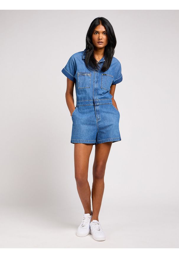 Lee - DAMSKIE SPODNIE LEE SHORT UNIONALL OWN EVERYTHING 112348971