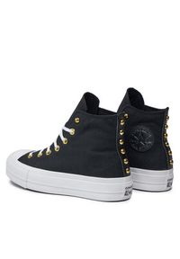 Converse Trampki Chuck Taylor All Star Lift Platform Star Studded A05453C Czarny. Kolor: czarny. Materiał: materiał. Obcas: na platformie #6