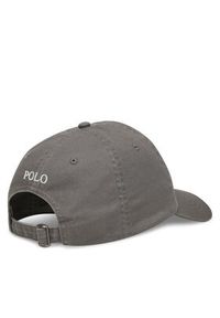Polo Ralph Lauren Czapka z daszkiem 211912843017 Szary. Kolor: szary. Materiał: materiał, bawełna