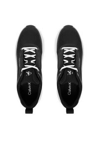 Calvin Klein Sneakersy Chunky Runner Laceup Mix Aop YW0YW02077 Czarny. Kolor: czarny. Materiał: materiał #6