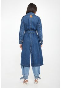 Liu Jo - Płaszcz damski jeansowy LIU JO. Materiał: jeans #4