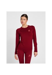 Damski poliestrowy dżersej Hummel ON - Grid. Kolor: czerwony, pomarańczowy, brązowy, wielokolorowy. Materiał: jersey, poliester. Wzór: nadruk #1