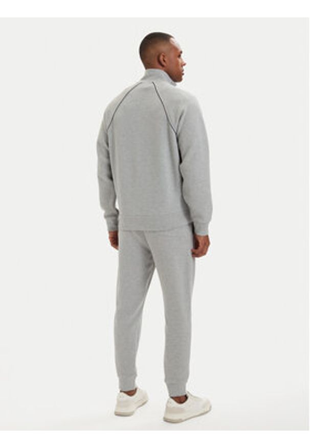 BOSS Dres 50555906 Szary jasny Regular Fit. Kolor: szary. Materiał: bawełna