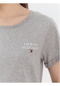 TOMMY HILFIGER - Tommy Hilfiger T-Shirt UW0UW04525 Szary Regular Fit. Kolor: szary. Materiał: bawełna #5
