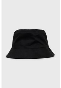 Calvin Klein Jeans kapelusz bawełniany kolor czarny bawełniany. Kolor: czarny. Materiał: bawełna