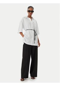 Karl Lagerfeld Jeans Koszula B2W11022 Biały Relaxed Fit. Kolor: biały. Materiał: wiskoza #3