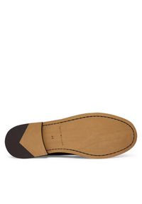 TOMMY HILFIGER - Tommy Hilfiger Mokasyny Penny Crust FM0FM05836 Brązowy. Kolor: brązowy. Materiał: skóra #5