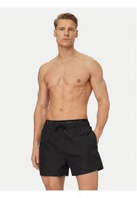 EA7 Emporio Armani Szorty kąpielowe 7M001689 AF21074 UC001 Czarny Regular Fit. Kolor: czarny. Materiał: syntetyk #3