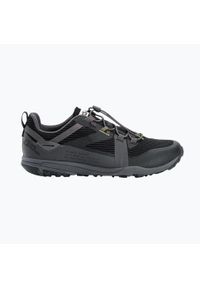 Buty do chodzenia męskie Jack Wolfskin Spirit Low. Kolor: czarny. Materiał: materiał, syntetyk. Szerokość cholewki: normalna. Sport: turystyka piesza