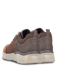 Rieker Sneakersy B5000-23 Brązowy. Kolor: brązowy. Materiał: nubuk, skóra #6