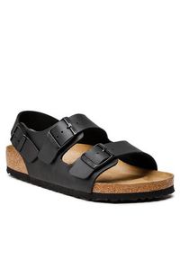 Birkenstock Sandały Milano 034791 Czarny. Kolor: czarny. Materiał: skóra #7