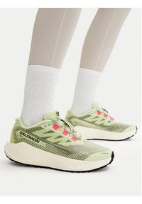 salomon - Salomon Buty do biegania Aero Blaze 3 Grvl L49106400 Zielony. Kolor: zielony. Materiał: materiał #5