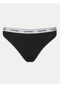 Calvin Klein Underwear Komplet 3 par stringów 000QD5209E Kolorowy. Materiał: bawełna. Wzór: kolorowy #5