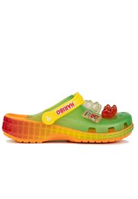Klapki męskie Crocs HARIBO CLS CLG. Kolor: czerwony, żółty, wielokolorowy, zielony. Sport: pływanie #1