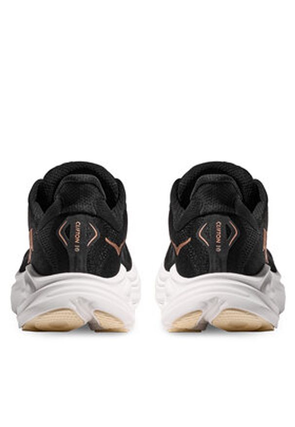 HOKA - Hoka Buty do biegania Clifton 10 1162031 Czarny. Kolor: czarny. Materiał: materiał