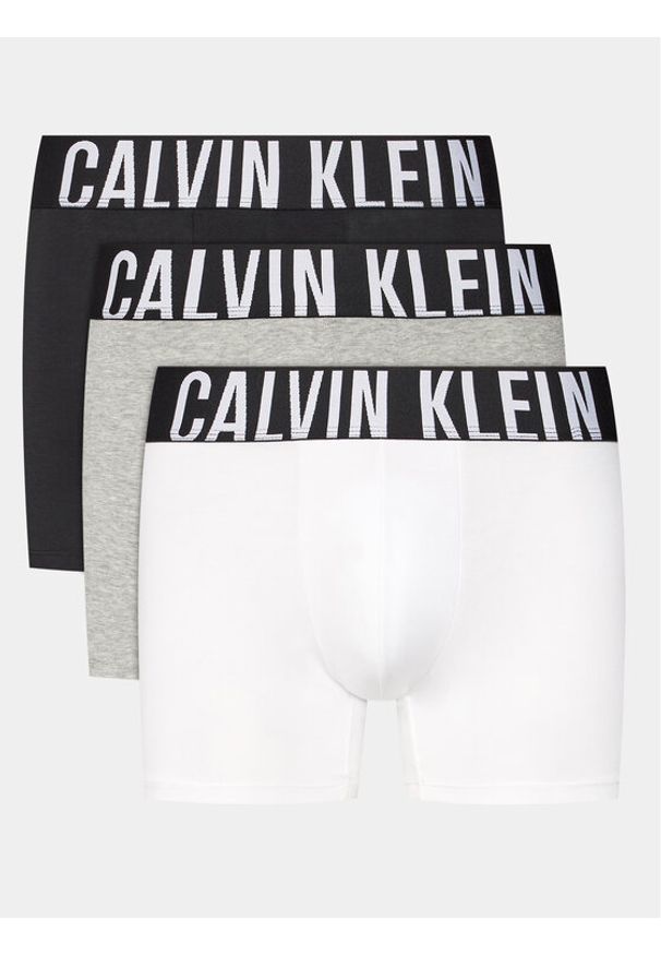 Calvin Klein Underwear Komplet 3 par bokserek 000NB3609A Kolorowy. Materiał: bawełna. Wzór: kolorowy