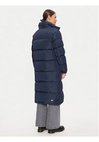 Tommy Jeans Płaszcz zimowy Alaska DW0DW18860 Granatowy Regular Fit. Kolor: niebieski. Materiał: syntetyk. Sezon: zima