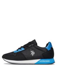 U.S. Polo Assn. Sneakersy NOBIL011 Czarny. Kolor: czarny. Materiał: materiał #3