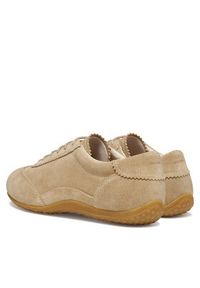 Geox Sneakersy D Vega D3509A 00022 C5002 Brązowy. Kolor: brązowy. Materiał: skóra, zamsz #4