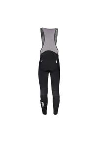 Spodnie rowerowe męskie POC Thermal VPDs Bib Tights. Kolor: czarny. Długość: długie