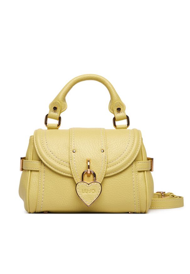 Liu Jo Torebka AA6063 E1109 Żółty. Kolor: żółty. Materiał: skórzane