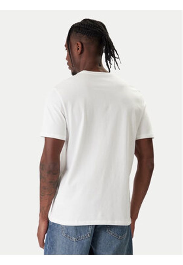 Calvin Klein T-Shirt LV04RE807G Biały Regular Fit. Kolor: biały. Materiał: bawełna