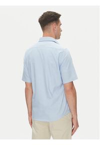 BOSS Koszula Rash_2 50537332 Błękitny Regular Fit. Kolor: niebieski. Materiał: bawełna