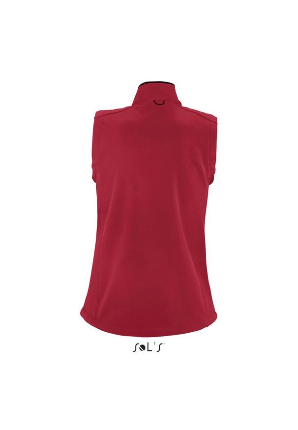 SOL'S - Kamizelka softshell SM damska Sol's Rallye. Kolor: czerwony. Materiał: softshell