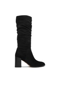 Nine West Kozaki CEO-BASZIRA-01 Czarny. Kolor: czarny. Materiał: materiał #1