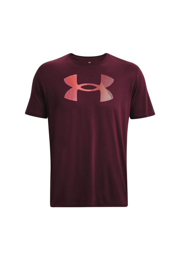 Koszulka fitness męska Under Armour Big Logo Fill. Kolor: czerwony. Sport: fitness